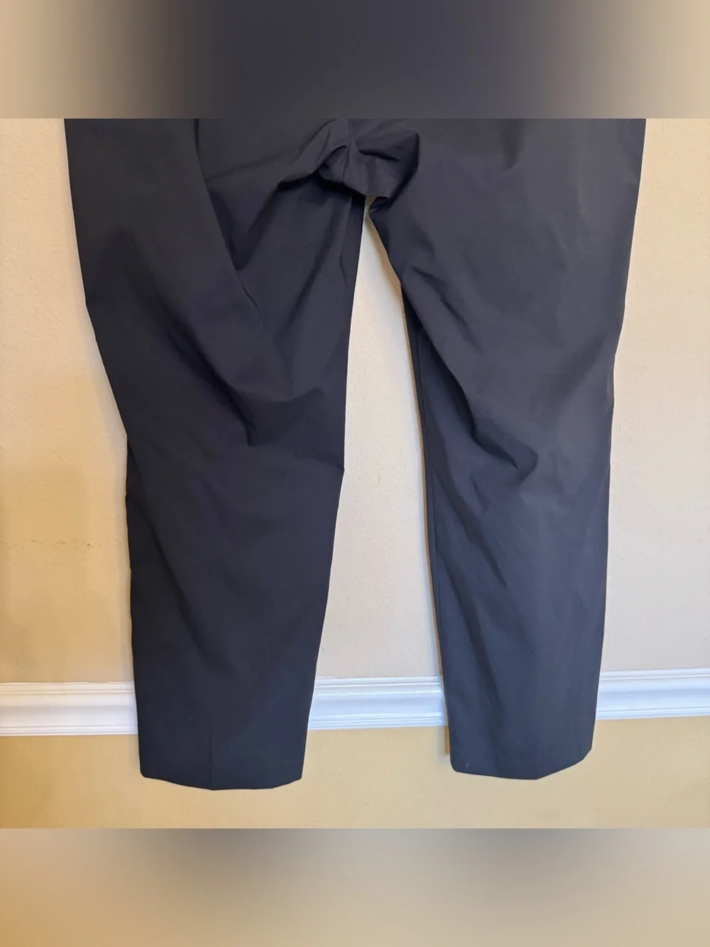 Perry Ellis Premium Mens 42x32 Black Dress Pants Premium Flex Wrinkle Resistant